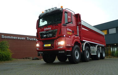 M. Niezen Transport Vledderveen MAN TGS 46.500 8x8 WS