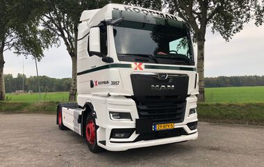 Koopman Cargo MAN 18.430 trekker, nieuwe TGX voertuig generatie