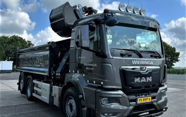 Loon- en Grondverzetbedrijf Wieringa B.V. MAN TGS 6x2 BL