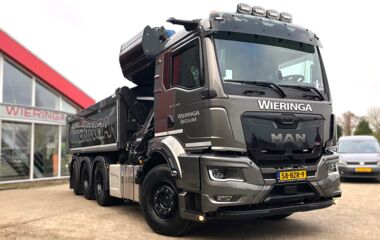 Wieringa Loon- en Grondverzetbedrijf B.V. MAN TGS 37.440 8x4